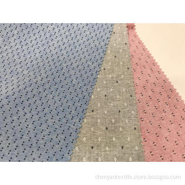 Double Color T/C  Spendex Pigment Printed Fabric